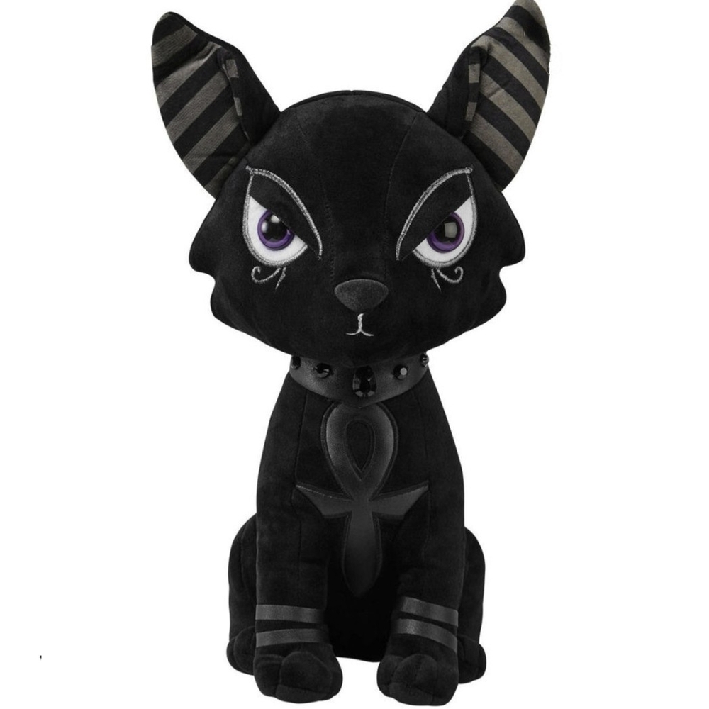 Killstar Kreepture Bast Black Cat Plush Bastet